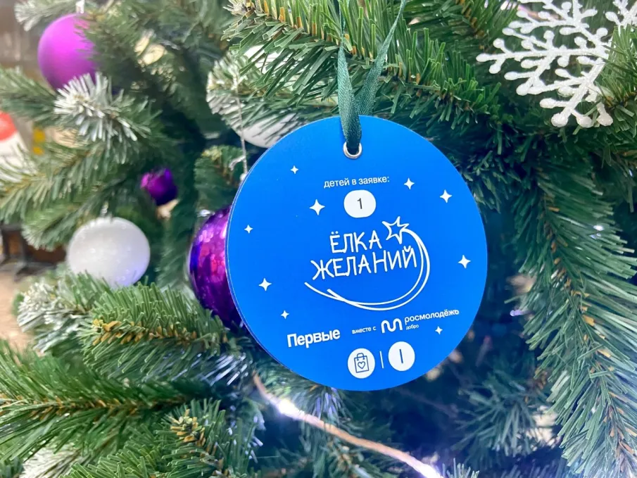 Стартовала Всероссийская акция «Ёлка желаний»